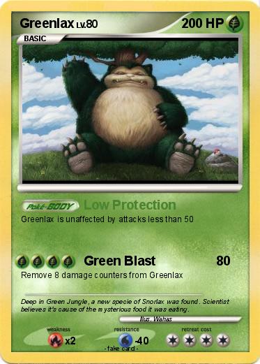 Pokemon Greenlax