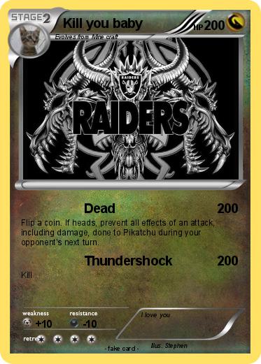 Pokemon Kill you baby