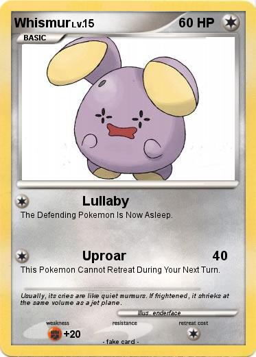 Pokemon Whismur