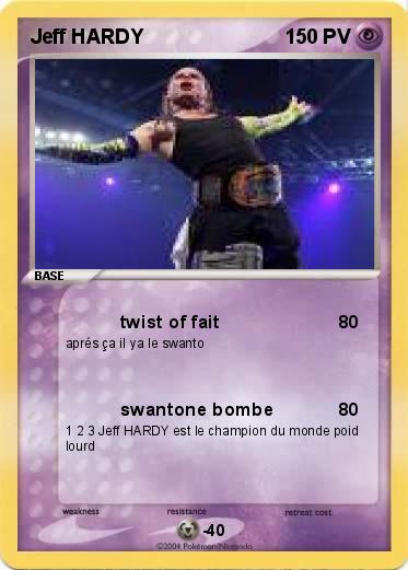 Pokemon Jeff HARDY