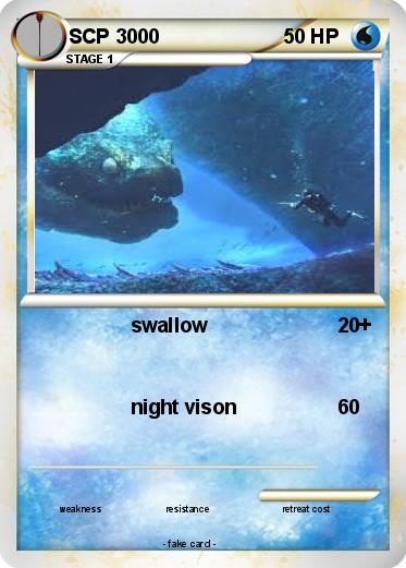 Pokemon SCP 3000