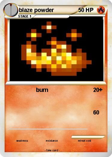 Pokemon blaze powder