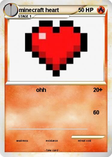 Pokemon minecraft heart