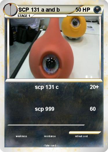 Pokemon SCP 131 a and b