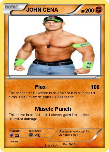 Pokemon JOHN CENA