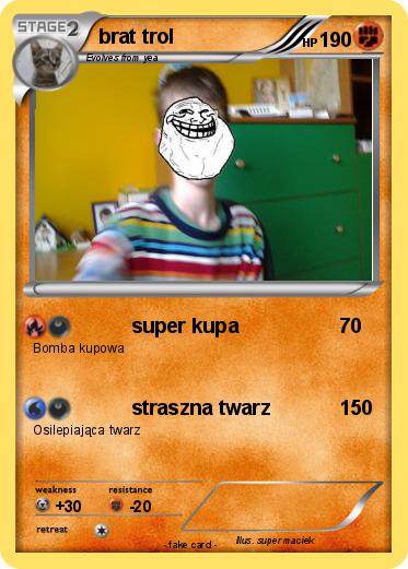 Pokemon brat trol