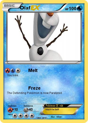 Pokemon Olaf