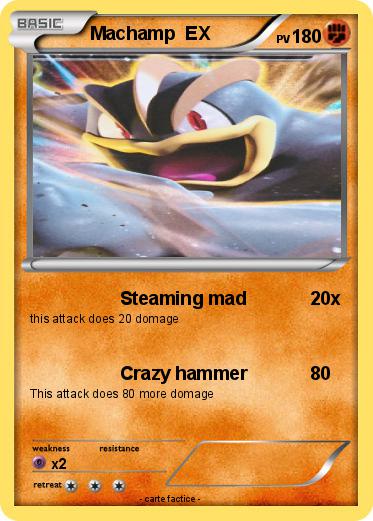 Pokemon Machamp  EX