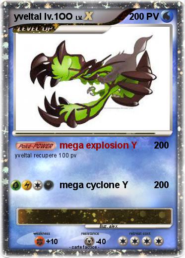 Pokemon yveltal lv.1OO