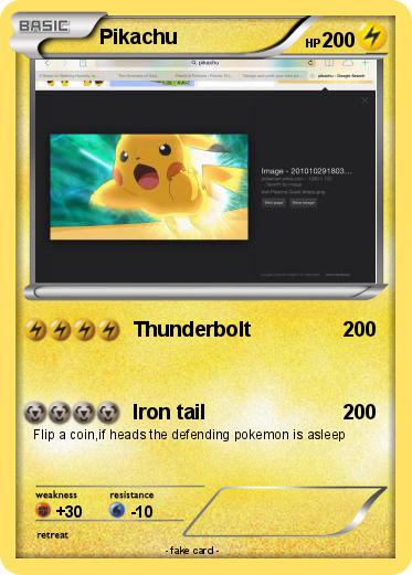 Pokemon Pikachu