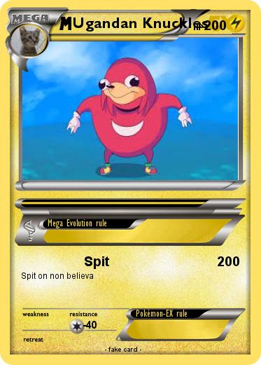 Pokemon Ugandan Knuckles