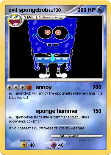 Pokemon evil spongebob