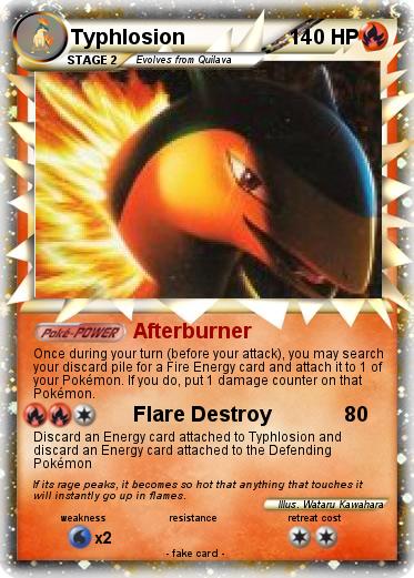 Pokemon Typhlosion