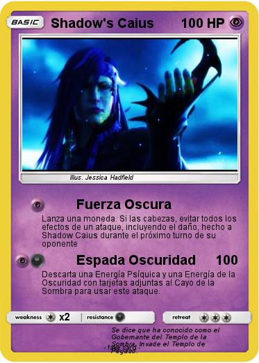 Pokemon Shadow's Caius