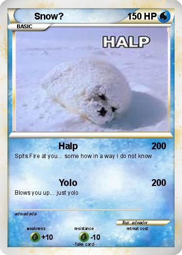 Pokemon Snow?