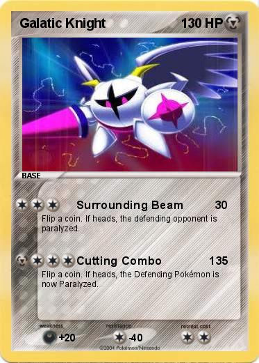 Pokemon Galatic Knight