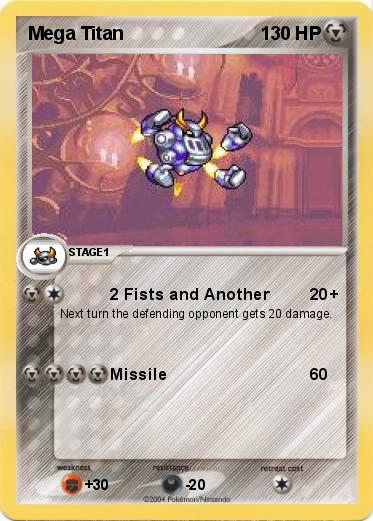 Pokemon Mega Titan