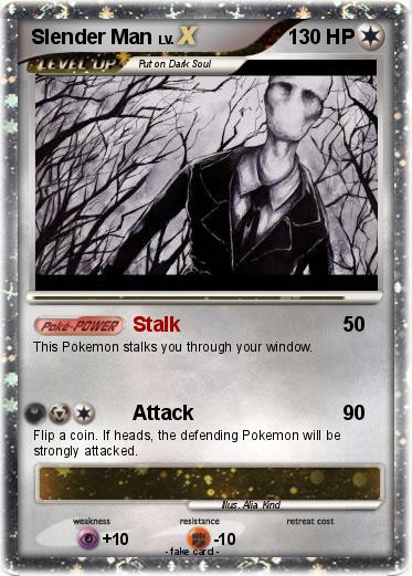 Pokemon Slender Man