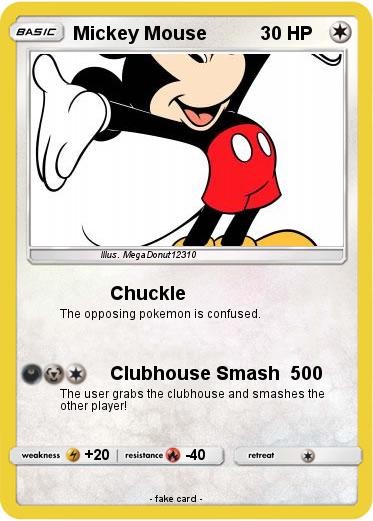Pokemon Mickey Mouse