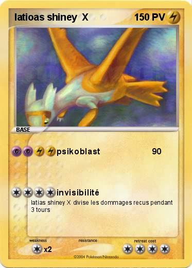 Pokemon latioas shiney  X            