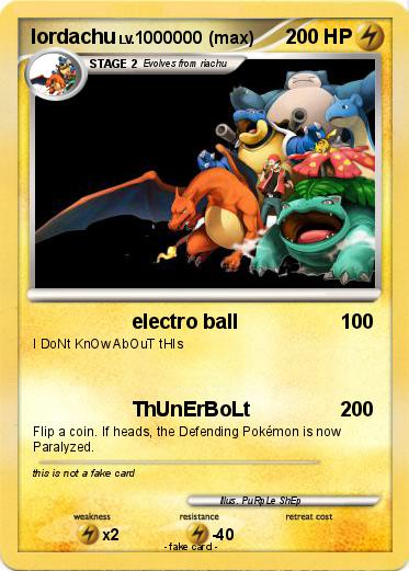 Pokemon lordachu