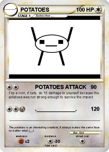 Pokemon POTATOES