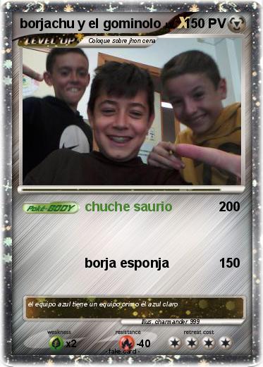 Pokemon borjachu y el gominolo