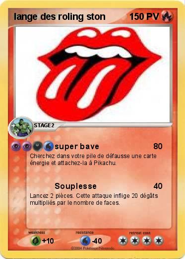 Pokemon lange des roling ston