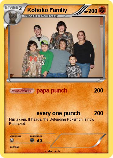 Pokemon Kohoko Famliy