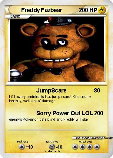 Pokemon Freddy Fazbear