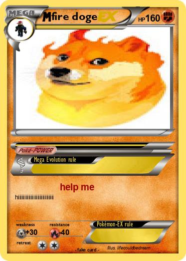 Pokemon fire doge