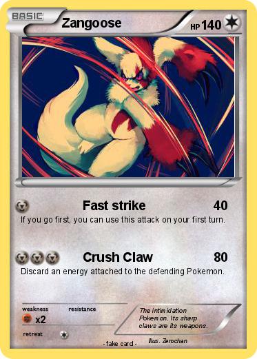 Pokemon Zangoose