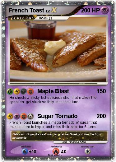Pokemon French Toast