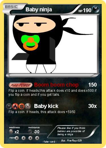 Pokemon Baby ninja
