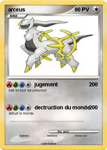 Pokemon arceus