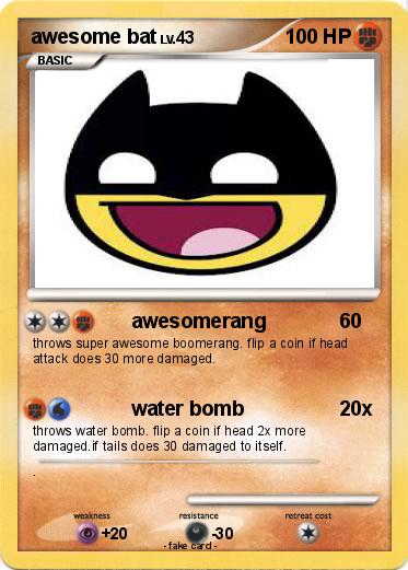 Pokemon awesome bat