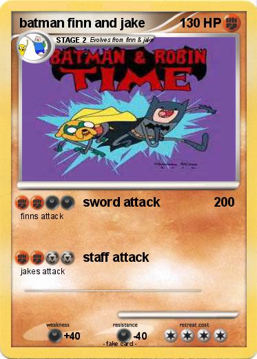 Pokemon batman finn and jake