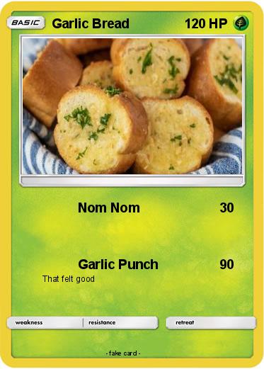 Pokemon Garlic Bread