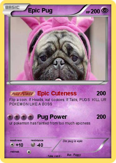 Pokemon Epic Pug