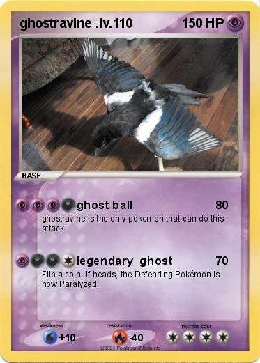 Pokemon ghostravine .lv.110