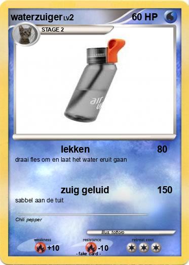 Pokemon waterzuiger