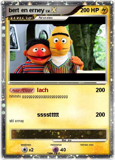 Pokemon bert en erney
