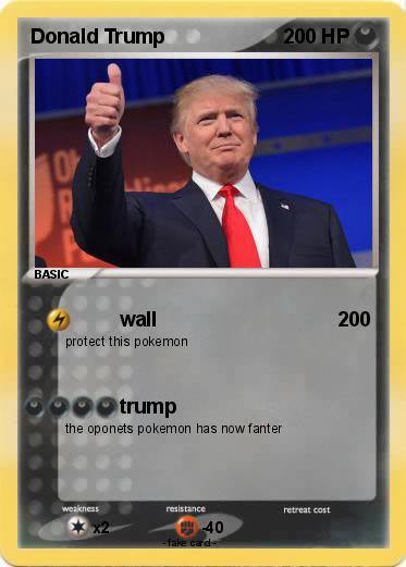 Pokemon Donald Trump