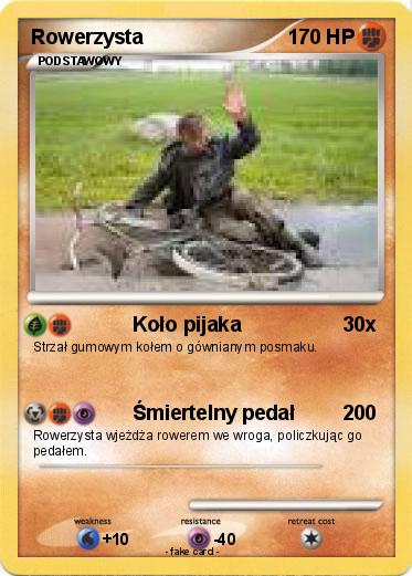 Pokemon Rowerzysta