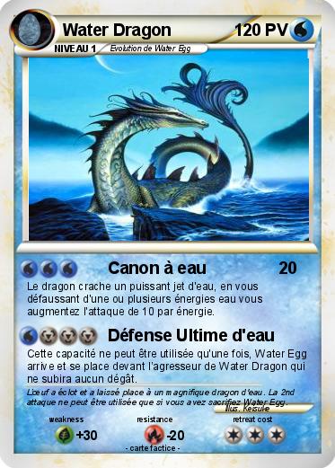 Pokemon Water Dragon