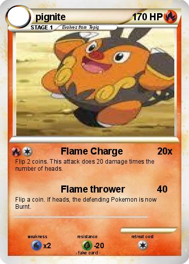 Pokemon pignite