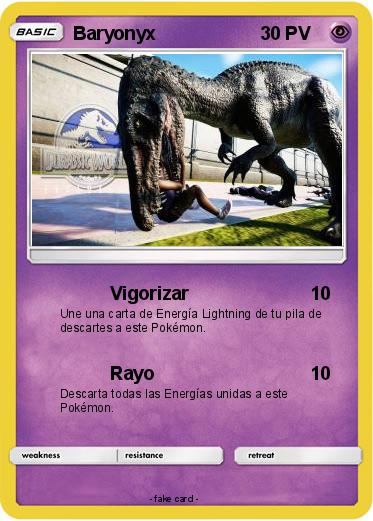 Pokemon Baryonyx