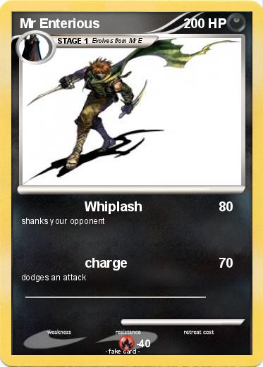 Pokemon Mr Enterious