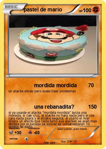 Pokemon pastel de mario