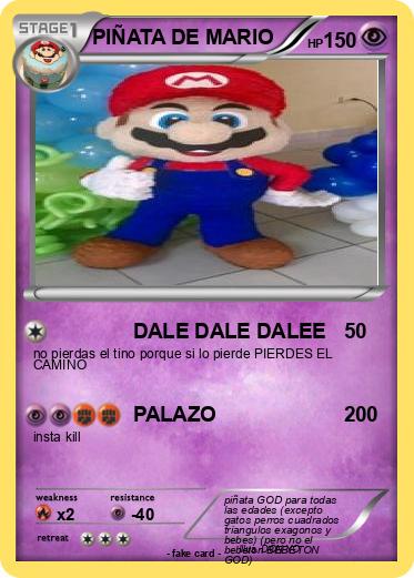 Pokemon PIÑATA DE MARIO